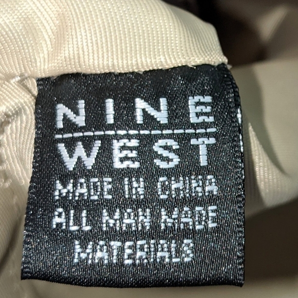 Nine West Lavender Vegan Leather Shoulder Bag Tote + Phone Pouch Y2K - Picture 8 of 8